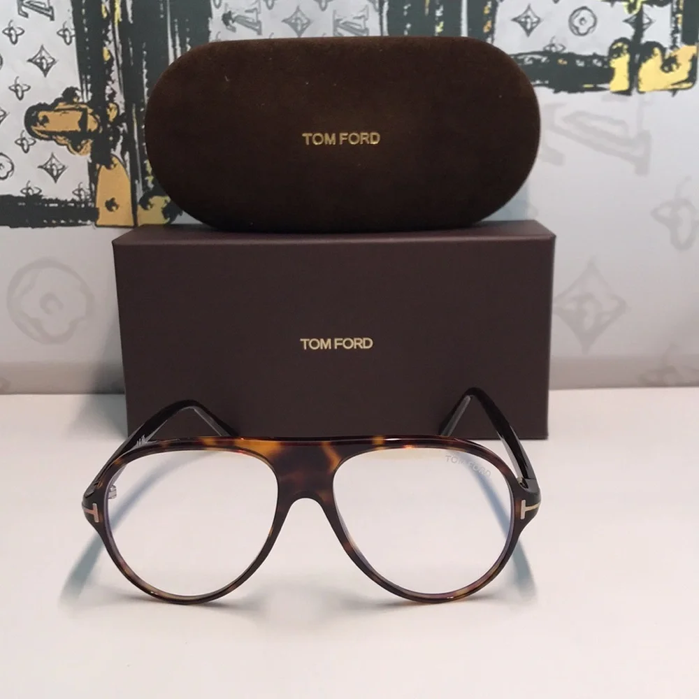 New Authentic Tom Ford TF5012 052 Tortoise Eyeglasses